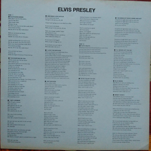 Elvis Presley - Elvis Presley (Vinyl, LP, Album, Stereo, Reissue)