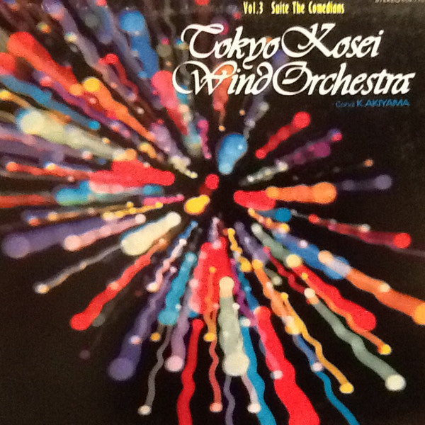 Tokyo Kosei Wind Orchestra - Vol. 3 Suite The Comedians (Vinyl, LP, Album, Stereo) Very Good Plus (VG+) / Very Good Plus (VG+)