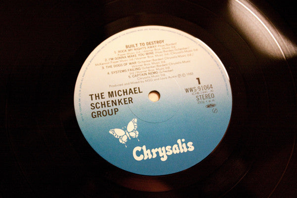The Michael Schenker Group - Built To Destroy (Vinyl, LP, Album, Limited Edition) Very Good Plus (VG+) / Very Good Plus (VG+)