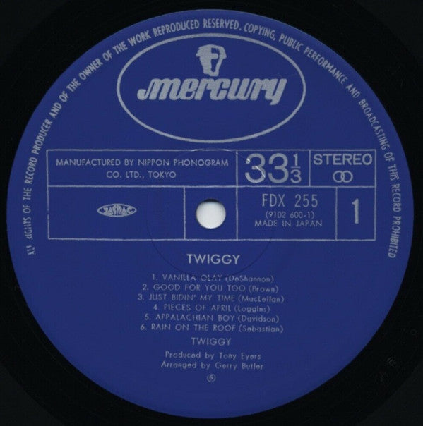 Twiggy (2) - Twiggy (Vinyl, LP, Album, Stereo) Very Good (VG) / Very Good (VG)