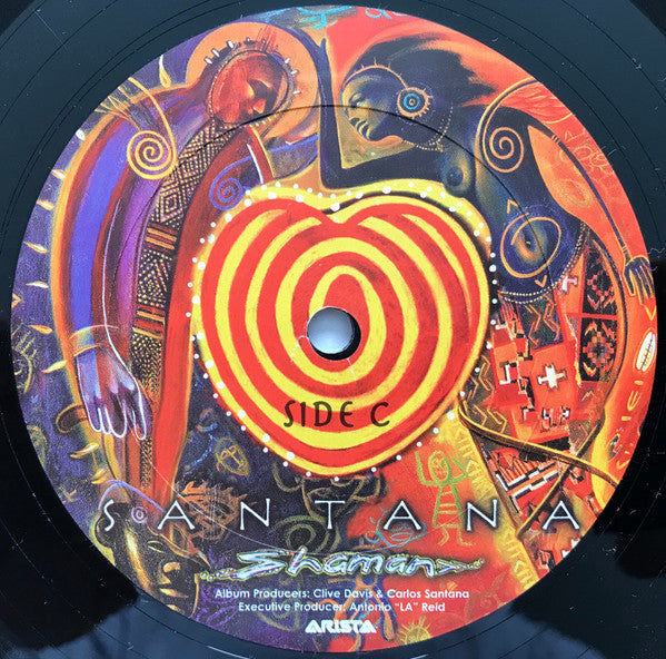 Santana - Shaman (2xVinyl, LP, Album, Stereo) Near Mint (NM or M-) / Very Good Plus (VG+)