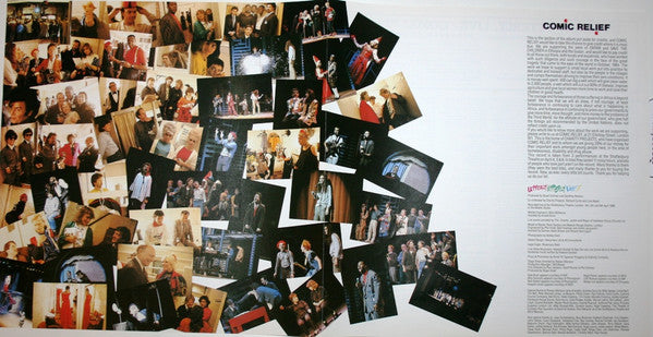 Various - Comic Relief Presents Utterly Utterly Live (Vinyl, LP, Promo) Very Good Plus (VG+) / Very Good (VG)