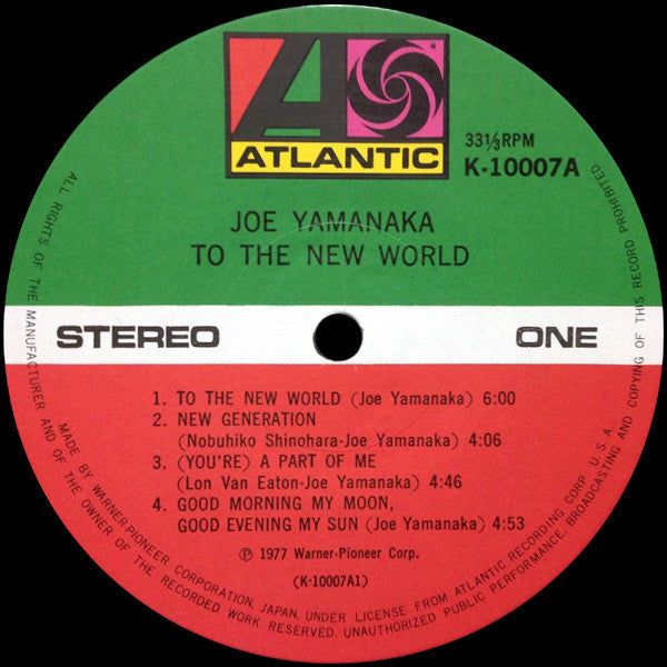 Joe Yamanaka - To The New World (Vinyl, LP, Album)