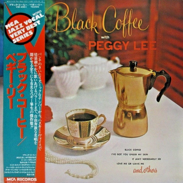 Peggy Lee - Black Coffee (Vinyl, LP, Album, Reissue, Mono)