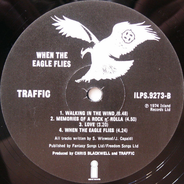 Traffic - When The Eagle Flies (Vinyl, LP, Album, Repress) Very Good Plus (VG+) / Very Good Plus (VG+)