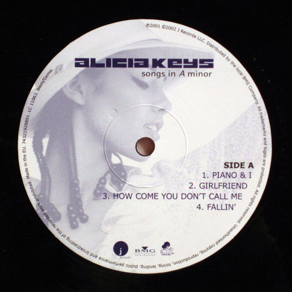 Alicia Keys - Songs In A Minor (Vinyl, LP, Album, Special Edition)