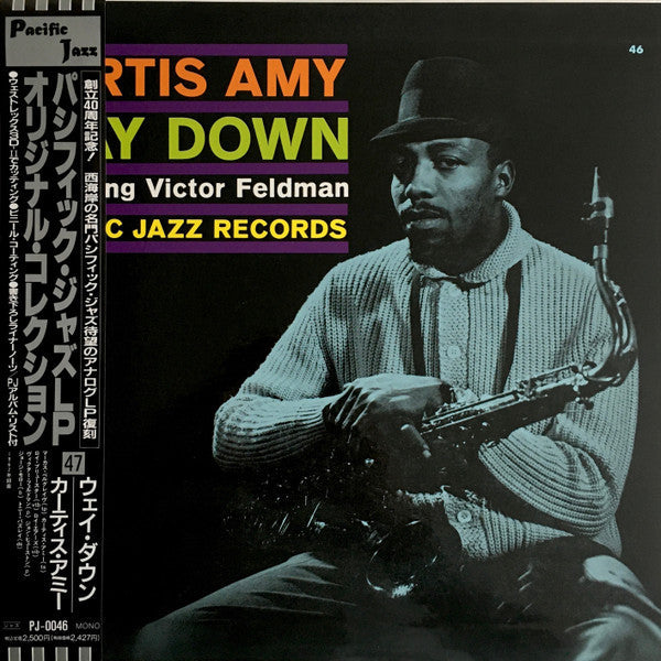 Curtis Amy - Way Down (Vinyl, LP, Album, Reissue, Mono) Near Mint (NM or M-) / Near Mint (NM or M-)