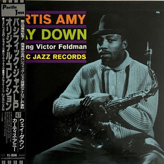 Curtis Amy - Way Down (Vinyl, LP, Album, Reissue, Mono) Near Mint (NM or M-) / Near Mint (NM or M-)