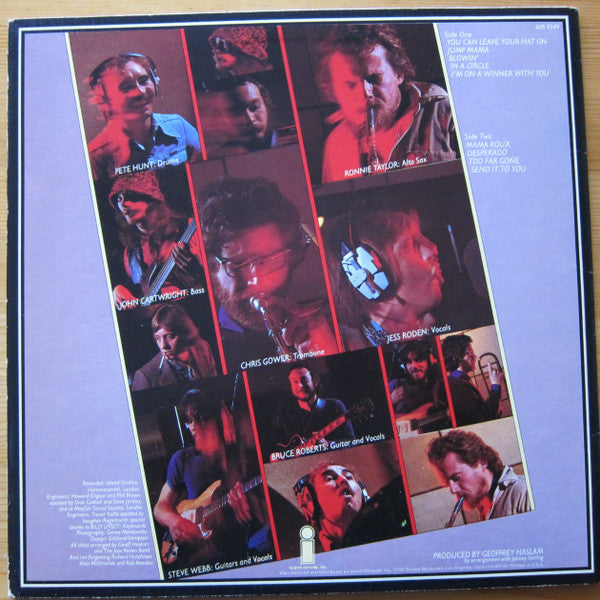 The Jess Roden Band - Keep Your Hat On (Vinyl, LP, Album) Very Good (VG) / Very Good (VG)