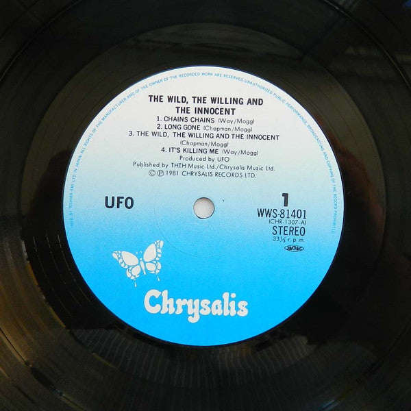 UFO (5) - The Wild, The Willing And The Innocent (Vinyl, LP, Album)