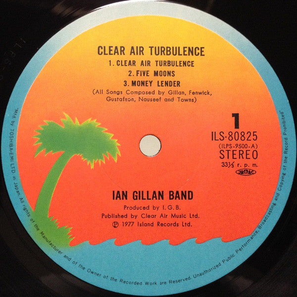 Ian Gillan Band - Clear Air Turbulence (Vinyl, LP, Album, Stereo)