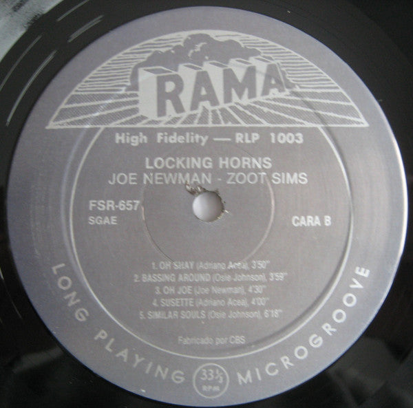 Joe Newman - Locking Horns (Vinyl, LP, Album, Reissue) Very Good Plus (VG+) / Very Good Plus (VG+)