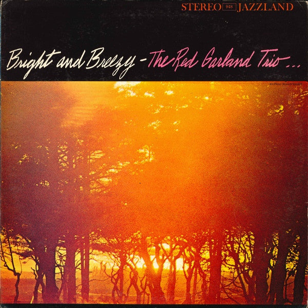 The Red Garland Trio - Bright And Breezy (Vinyl, LP, Album, Reissue...