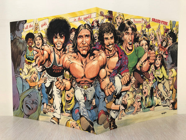 Grand Funk Railroad - All The Girls In The World Beware!!! (Vinyl, LP, Album) Very Good Plus (VG+) / Very Good (VG)