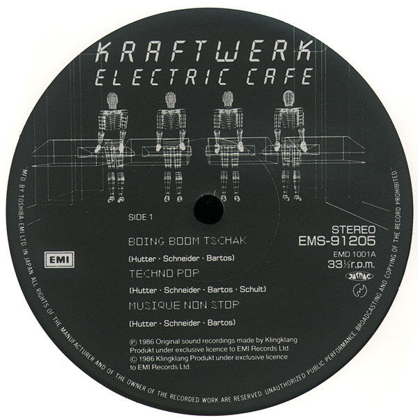 Kraftwerk - Electric Cafe (Vinyl, LP, Album)