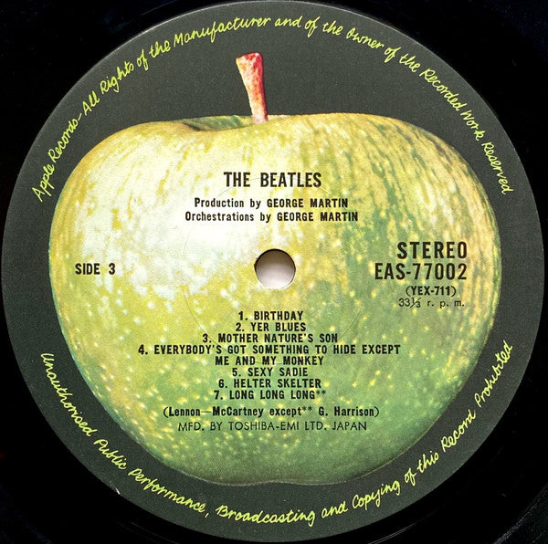The Beatles - The Beatles = ザ・ビートルズ (2xVinyl, LP, Album, Numbered, Reissue, Stereo) Very Good Plus (VG+) / Very Good Plus (VG+)
