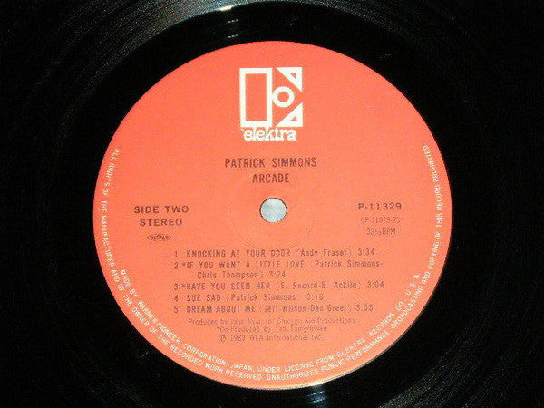 Patrick Simmons - Arcade (Vinyl, LP, Album)