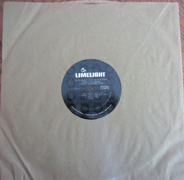The Oscar Peterson Trio - Eloquence (Vinyl, LP, Stereo, Album) Good Plus (G+) / Good Plus (G+)