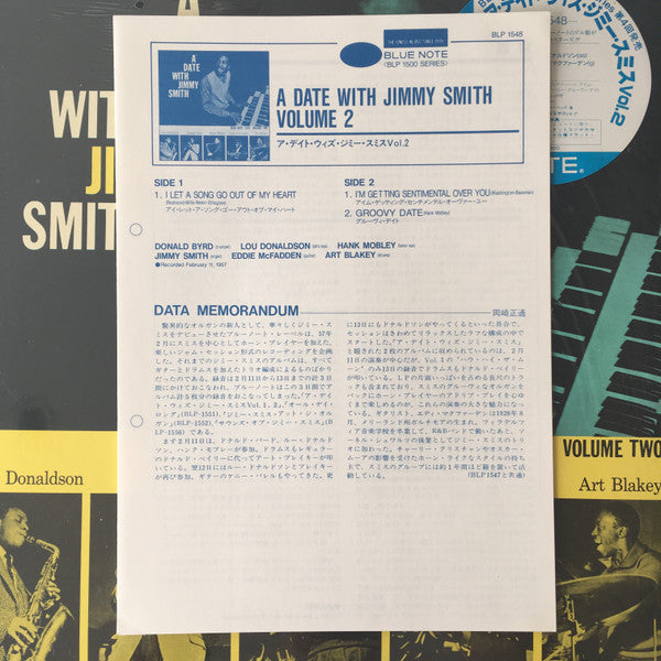 Jimmy Smith - A Date With Jimmy Smith Volume Two (Vinyl, LP, Album,...