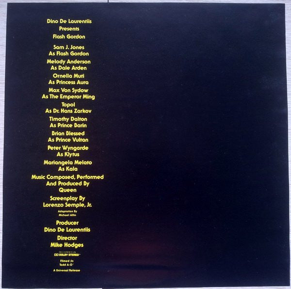 Queen - Flash Gordon (Original Soundtrack Music) (Vinyl, LP, Album)