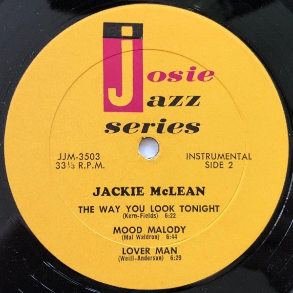 Jackie McLean Quintet - Quintet (Vinyl, LP, Album, Reissue, Mono) Very Good Plus (VG+) / Good Plus (G+)