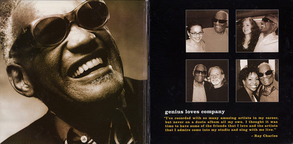 Ray Charles - Genius Loves Company (2xVinyl, LP, Album, Limited Edition, Numbered, Stereo) Very Good Plus (VG+) / Very Good Plus (VG+)