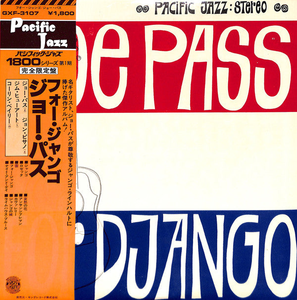Joe Pass - For Django (Vinyl, LP, Album, Limited Edition, Reissue, ...