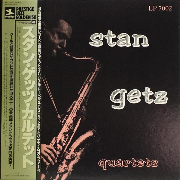 Stan Getz - Stan Getz Quartets (Vinyl, LP, Compilation, Mono, Reissue) Very Good Plus (VG+) / Very Good Plus (VG+)