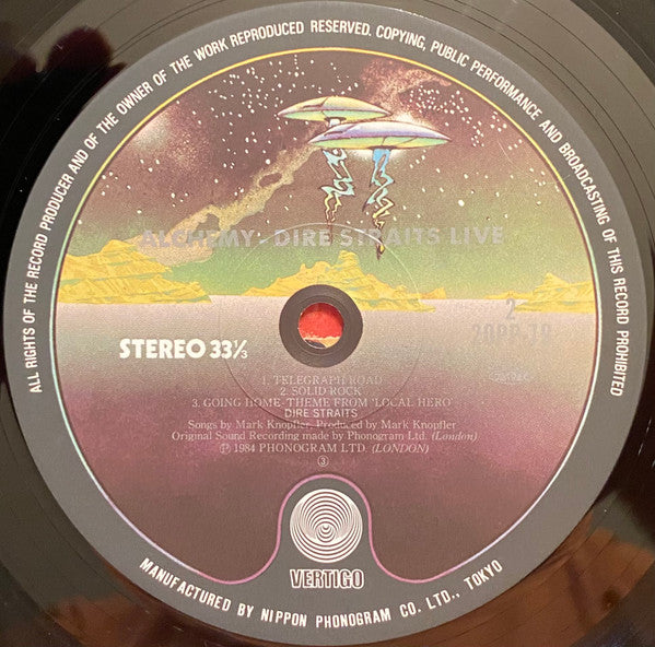 Dire Straits - Alchemy - Dire Straits Live (Vinyl, LP, Album, Stereo)