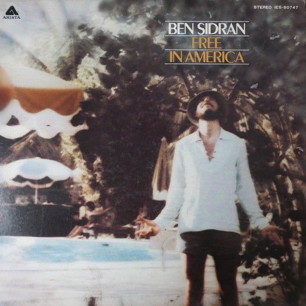 Ben Sidran - Free In America (Vinyl, LP, Album) Very Good Plus (VG+) / Very Good Plus (VG+)