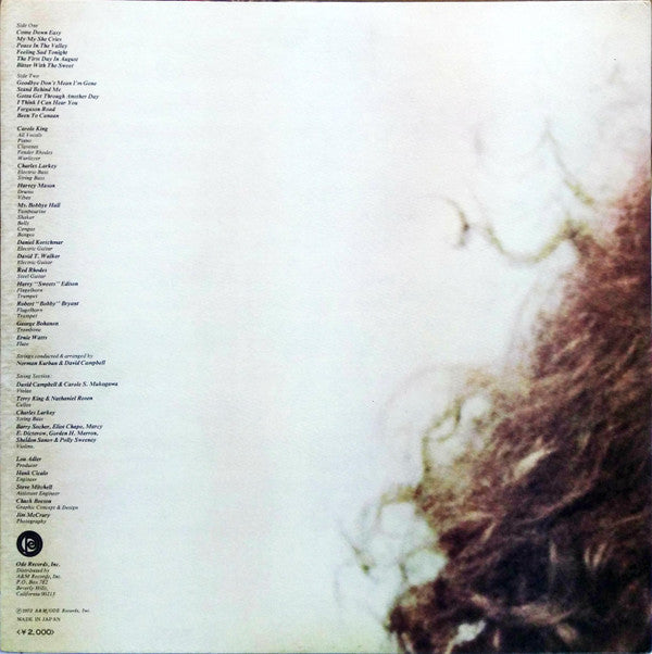 Carole King - Rhymes & Reasons (Vinyl, LP, Album)