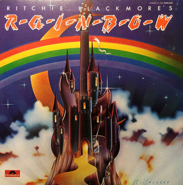 Rainbow - Ritchie Blackmore's Rainbow = 銀嶺の覇者 (Vinyl, LP, Album, Reissue, Stereo) Very Good Plus (VG+) / Very Good (VG)