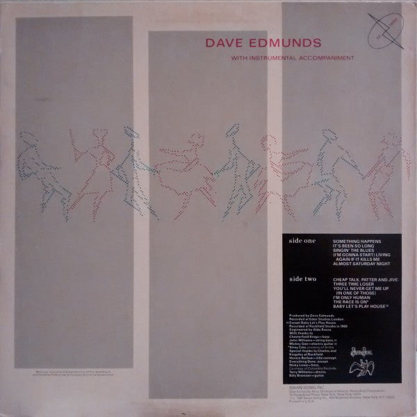Dave Edmunds - Twangin... (Vinyl, LP, Album) Very Good Plus (VG+) / Very Good (VG)