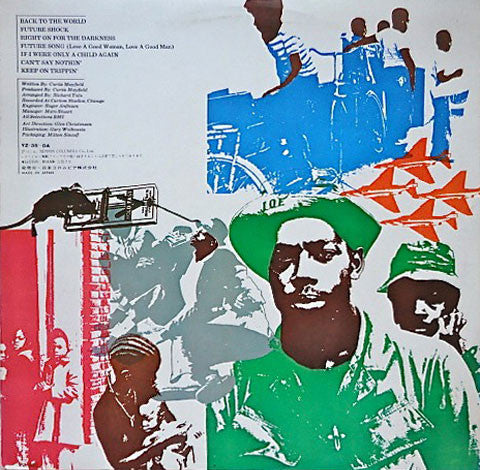 Curtis Mayfield - Back To The World (Vinyl, LP, Album) Very Good Plus (VG+) / Good Plus (G+)