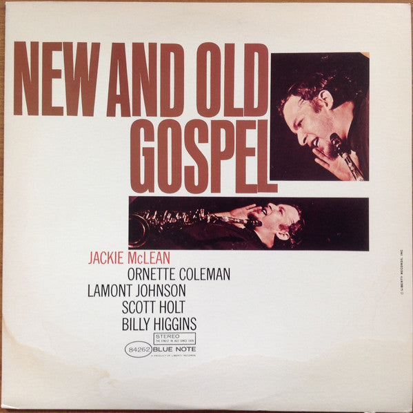 Jackie McLean - New And Old Gospel (Vinyl, LP, Album, Reissue, Stereo) Very Good (VG) / Very Good (VG)