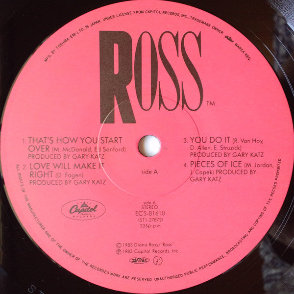 Diana Ross - Ross (Vinyl, LP, Album)