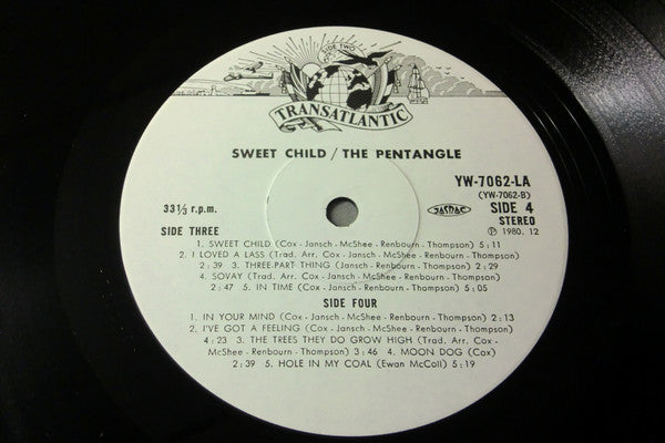 Pentangle - Sweet Child (2xVinyl, LP, Album, Reissue) Very Good (VG) / Very Good (VG)