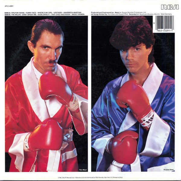 Sparks - Whomp That Sucker (Vinyl, LP, Album, Stereo) Very Good Plus (VG+) / Very Good (VG)