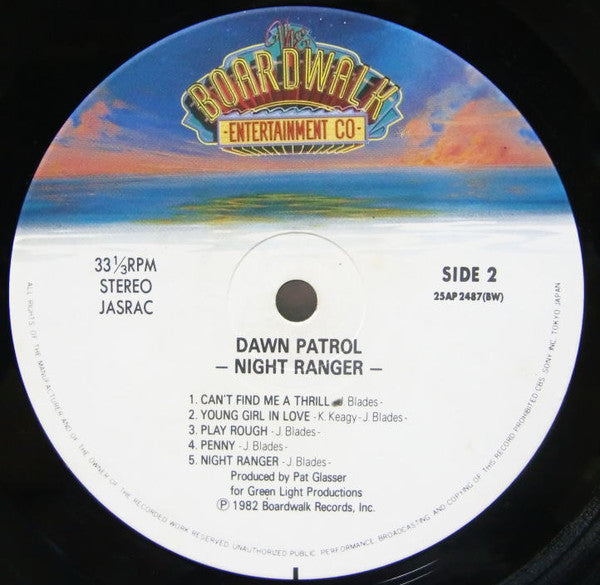 Night Ranger - Dawn Patrol (Vinyl, LP, Album)