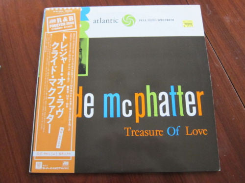 Clyde McPhatter - Treasure Of Love (Vinyl, LP, Album, Compilation) Very Good Plus (VG+) / Good Plus (G+)