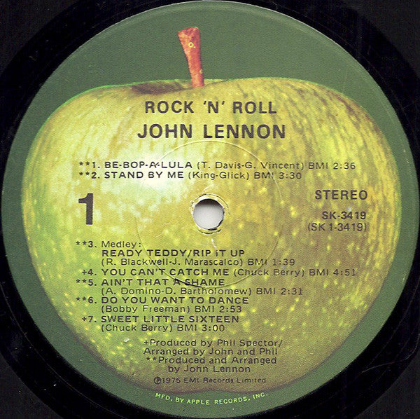 John Lennon - Rock 'N' Roll (Vinyl, LP, Album) Good Plus (G+) / Very Good (VG)