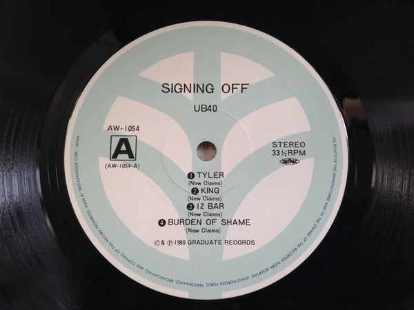 UB40 - Signing Off (Vinyl, LP, Album) Very Good Plus (VG+) / Very Good Plus (VG+)