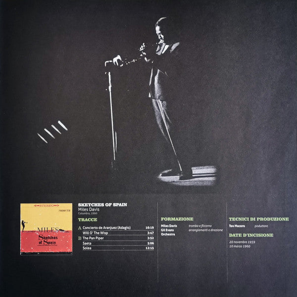 Miles Davis - Sketches Of Spain (Vinyl, LP, Album, Reissue, Stereo) Very Good (VG) / Very Good (VG)