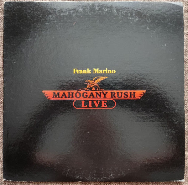 Frank Marino - Live (Vinyl, LP, Album) Very Good Plus (VG+) / Very Good Plus (VG+)