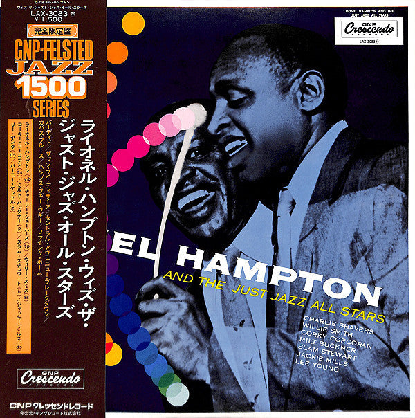 Lionel Hampton - Lionel Hampton And The Just Jazz All Stars (Vinyl, LP, Album, Reissue, Mono) Very Good Plus (VG+) / Very Good Plus (VG+)