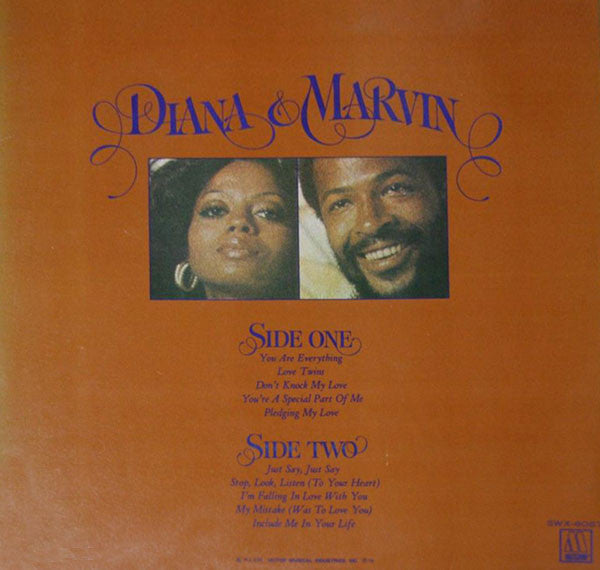 Diana Ross - Diana & Marvin (Vinyl, LP, Album)