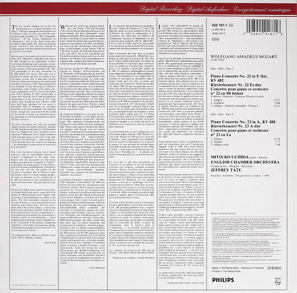 Wolfgang Amadeus Mozart - Piano Concertos No.22 KV482 ∙ No.23 KV488...