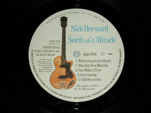 Nick Heyward - North Of A Miracle (Vinyl, LP, Album) Very Good Plus (VG+) / Fair (F)