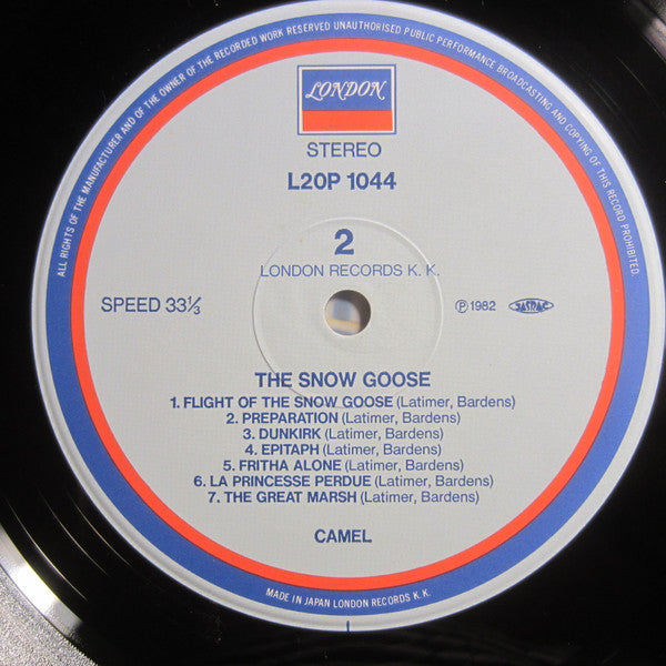 Camel - The Snow Goose (Vinyl, LP, Album, Reissue, Stereo)