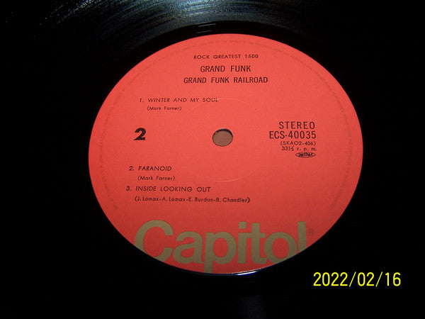 Grand Funk Railroad - Grand Funk (Vinyl, LP, Album, Reissue, Stereo)